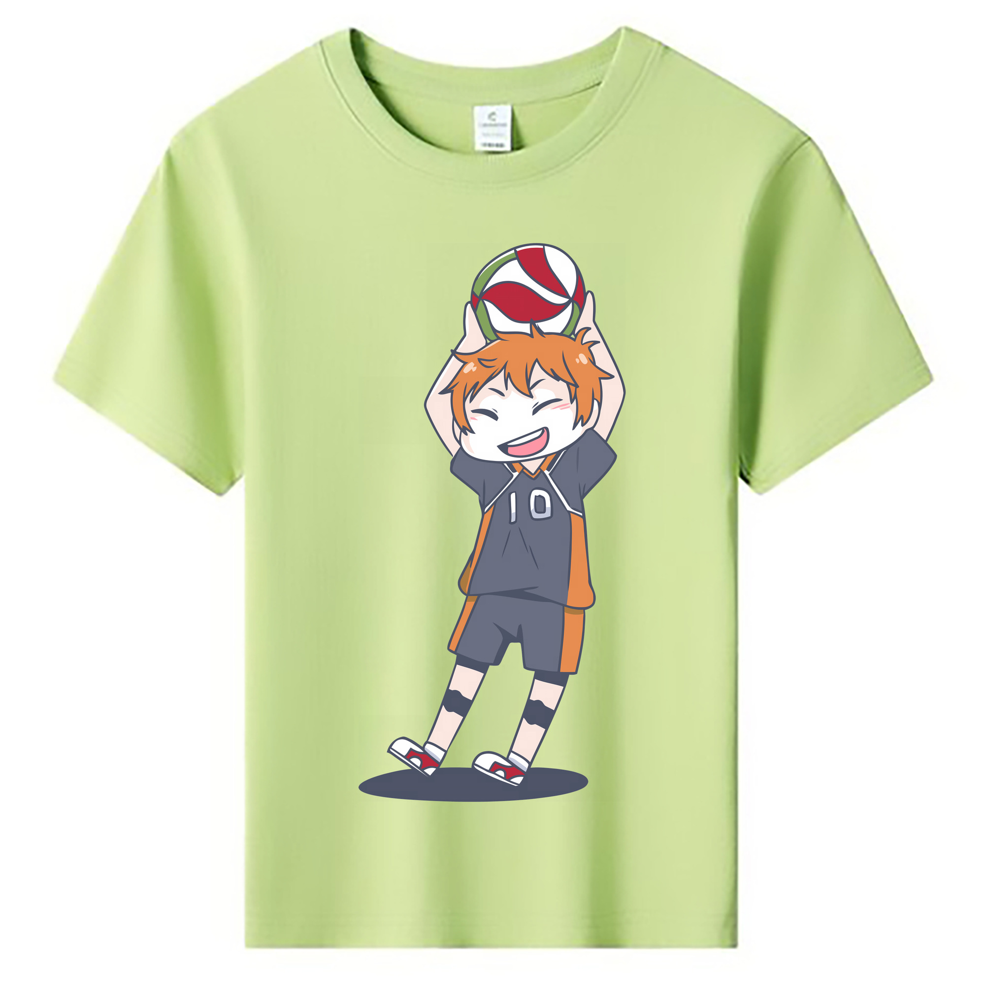 （画像用） ハイキュー!! Haikyu!! 綿100％キッズTシャツ（フロントプリント）
